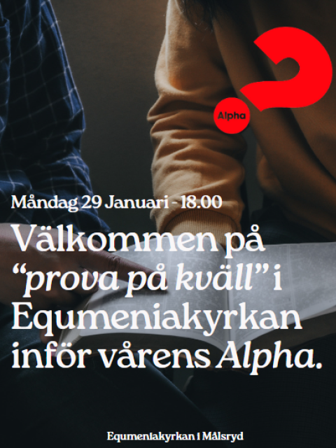 Prova På Alpha 29 Januari