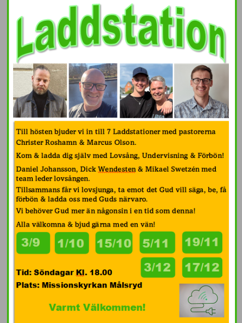 Laddstation 5 November med Marcus Olson